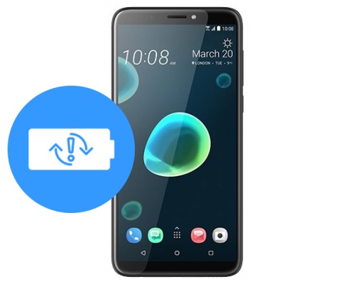 Замена аккумулятора (батареи) HTC Desire 12+