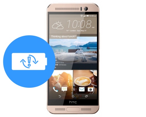 Замена аккумулятора (батареи) HTC One ME